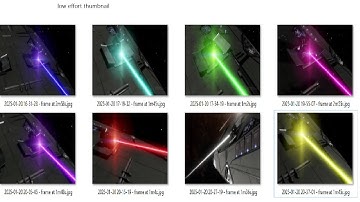 Elite Dangerous: Horizons: All Weapon Colors