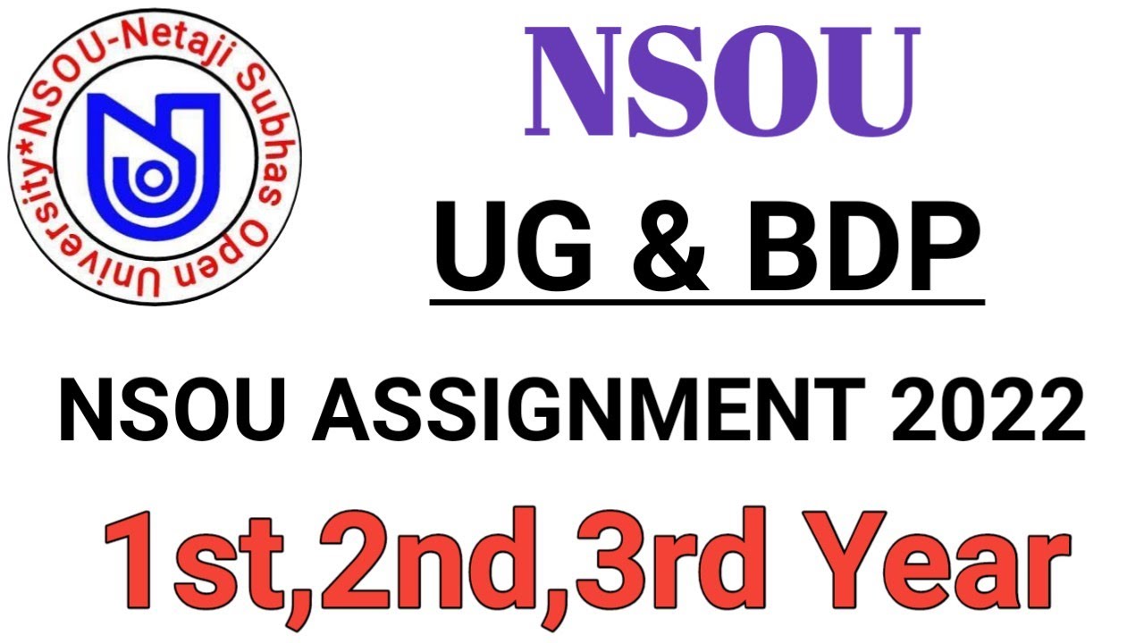 nsou assignment 2022