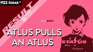 Atlus Changes the Name of a Persona Protagonist...AGAIN!