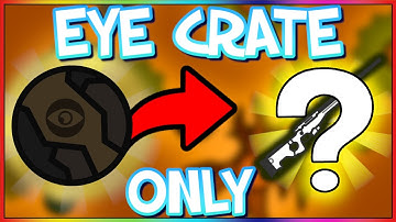 AWM-S & M249 from EYE CRATE😱💥 Surviv.io | Eye Crate Only Challenge