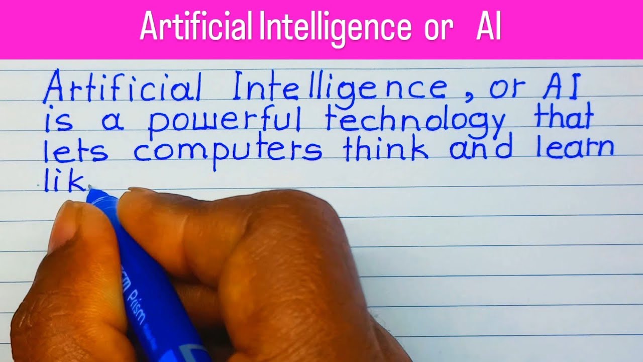 Написание эссе на тему «Искусственный интеллект» | Написание абзаца на тему «Двойственная природа...