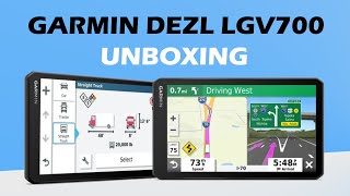 Garmin dezl LGV700/OTR700 MT-D Unboxing HD (010-02313-10)