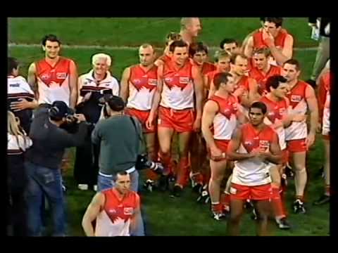 AFL - Start of the Paul Roos Era - Round 22 2002 -...