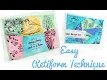 Easy Retiform Technique | Card Making Video Tutorial