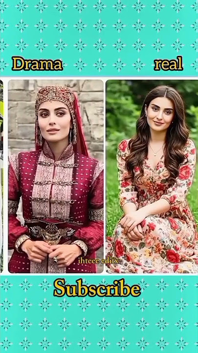 kurolos Osman real cast 🔥🥰#kurulososman #osmanshorts #turkishseries #osmandrama