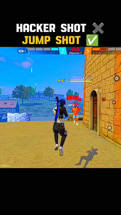 🔥 JUMP SHOT ✅ REAL SKILL 😱 HACKER SHOT ❌ FAKE PLAYER 🤡 | Free Fire Max