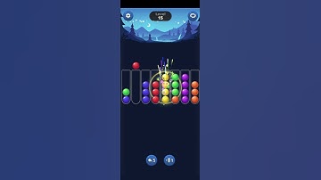 Ball sort game|level 15|#gaming #dailychallenge #games #minegaming #gameplay #gaming #gamelevel