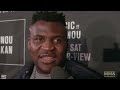 Francis Ngannou taking revenge on life by realizing championship dream