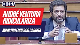 André Ventura ridiculariza Ministro Eduardo Cabrita!