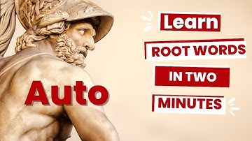 What Does AUTO Mean? Learn This Root Word with Examples!