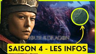 HOUSE OF THE DRAGON SAISON 4 : DATE DE SORTIE, BATAILLES, NOUVEAUX PERSONNAGES... LES INFOS