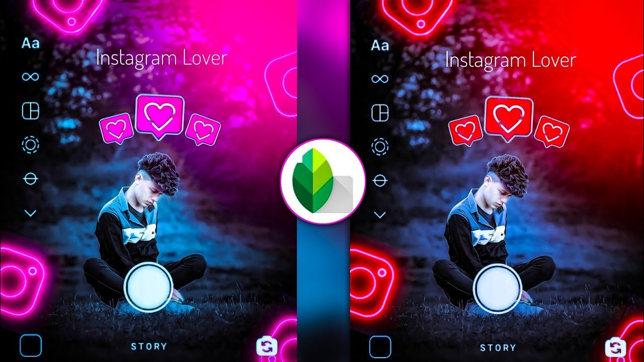 Snapseed Creative Instagram Lover Photo Editing 2022 || Snapseed Social Media Photo Editing
