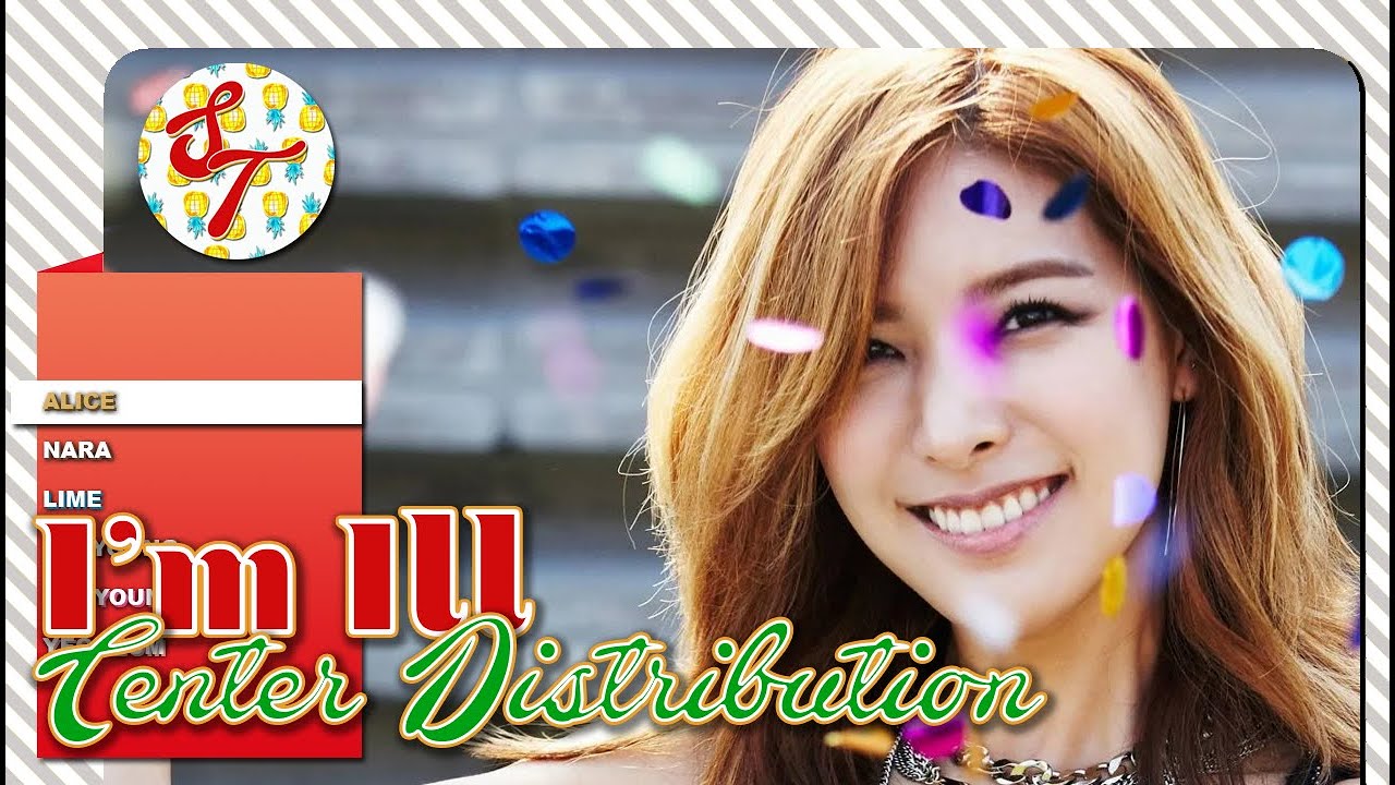 HELLOVENUS - I'm Ill: Center Distribution (Color Coded)