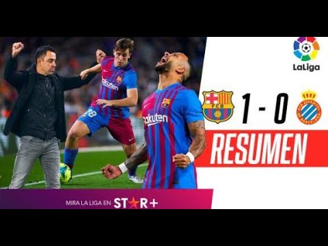 ¡XAVI DEBUTÓ EN BARCELONA CON UN TRIUNFO EN EL DERBI CATALÁN! | Barcelona 1-0 Espanyol | RESUMEN