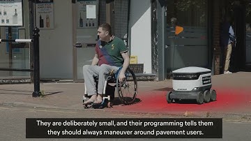 Starship Robots & Accessibility (With Audio Description)