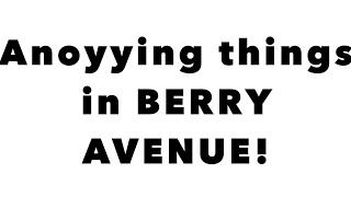 5 Anoyying things in Berry Avenue // Berry Avenue 🏠RP screenshot 4