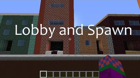 Minecraft Map Making Part 1 - Spawn and Lobby