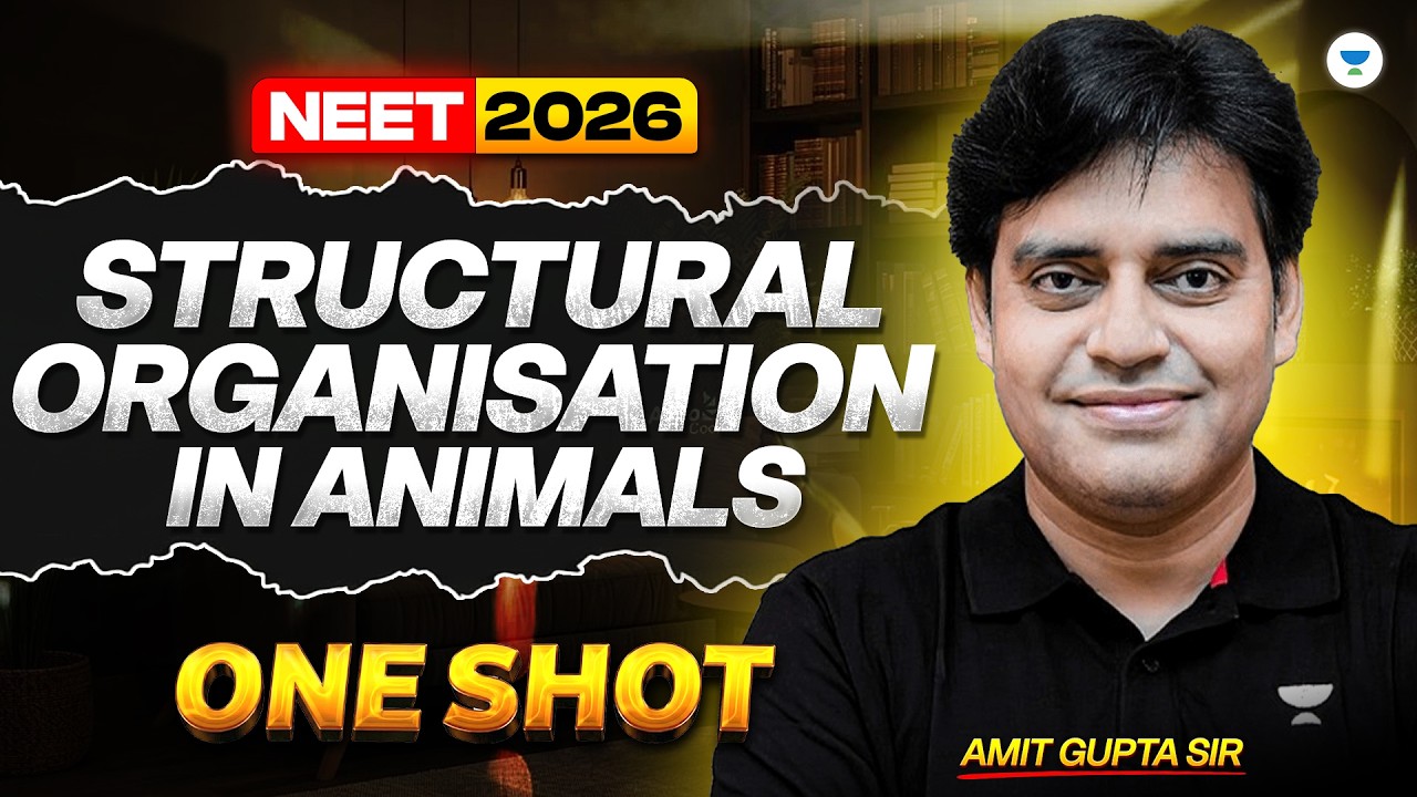 Structural Organisation in Animals One Shot I NEET 2026 I Amit Gupta ...