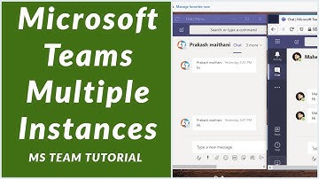 How to Open Multiple Instances or Window of Microsoft Teams