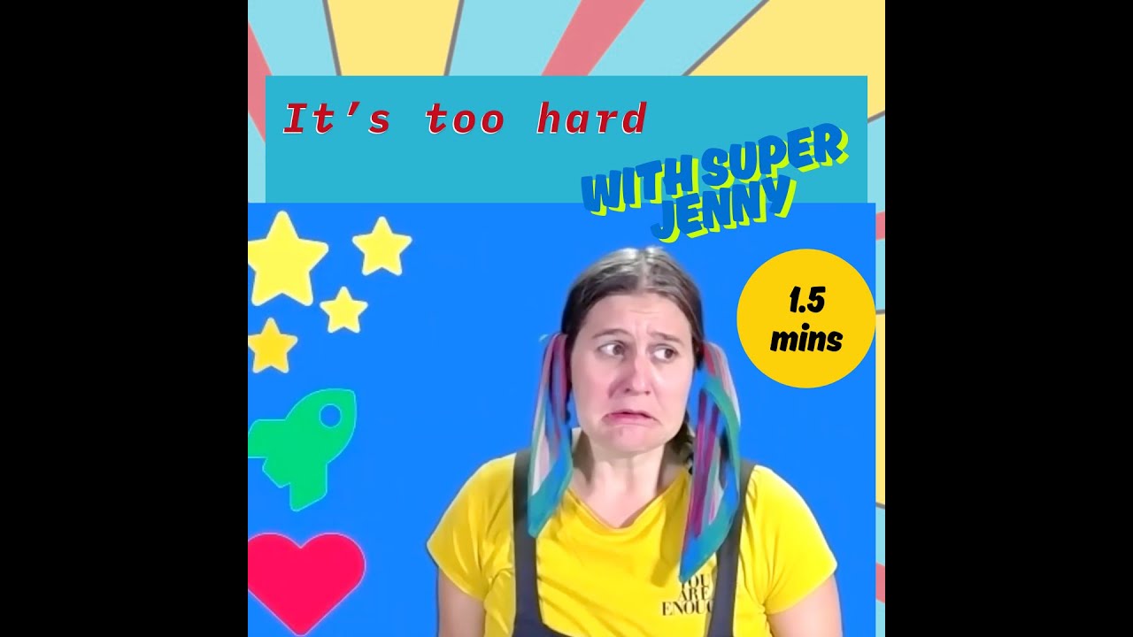 It's too hard - YouTube
