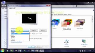 Windows 7 Tips : How to Change 3D Text Screen Saver as Time