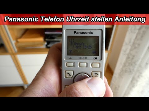 Video: Wie ändere ich die Uhrzeit auf meinem Panasonic KX dt543 Telefon?