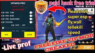 free fire vip mod pro user and password creaked|free fire paid hack free 2021|ফ্রি ফায়ার হ্যাক।