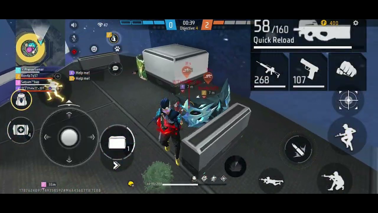CS Rank push op game play and comeback with random squad please ...
