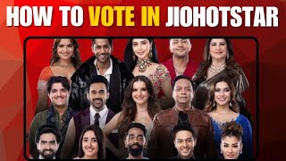 HOW TO VOTE IN JIOHOTSTAR APP || #biggboss #biggboss19 #Viral  screenshot 5