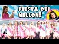 ¡¡CELEBRAMOS el Millón de SUSCRIPTORES de LADY PECAS en una LIMUSINA ROSA!!