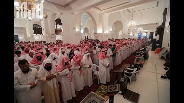 تلاوة من صلاة العشاء بصوت المبدع خالد الجليل  (سورة الأعلي ـ سورة الغاشيه) ابداع وخشوع 🌹