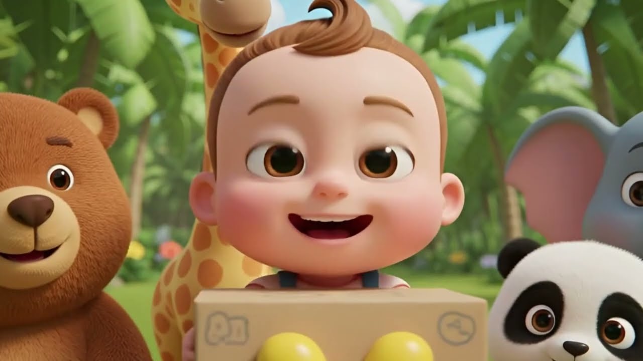 ABC Surprise Box with Animals | Fun Kids Alphabet Song, Nursery