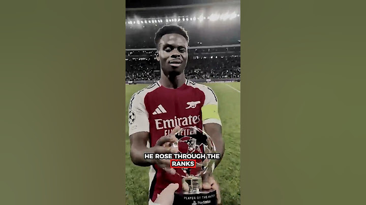 BUKAYO SAKA: He Gives Everything But Still No CHAMPIONS LEAGUE