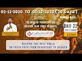 Live gregorian mass  english  revfrdharmaraju  catholic hub tv  23112020  day  22