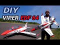 Diy viper jet edf 64 rc plane