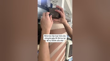 Cách chỉnh chốt chiều cao rèm cầu vồng