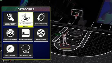 NBA 2K25: Hoe pas je de spelerindicator aan?