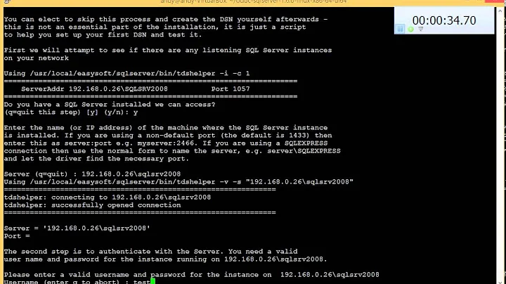 Install SQL Server ODBC Driver on Linux in under 60 Seconds