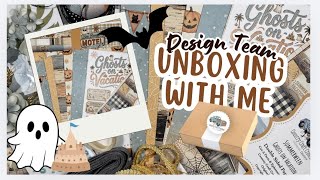 Country Craft Creations Design Team Unboxing, The NEW COLLECTION!  Summerween Ghosts on Vacation!!!