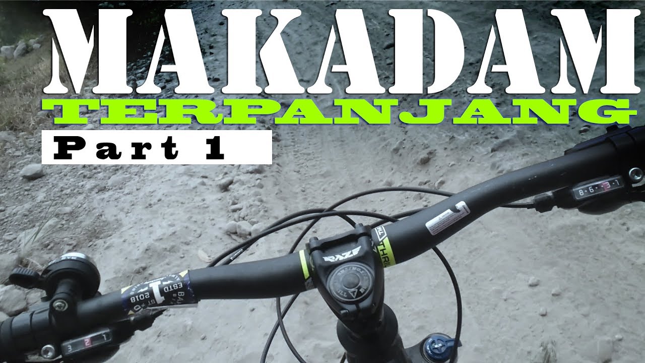 Track MTB MAKADAM terpanjang di Jogja part 1