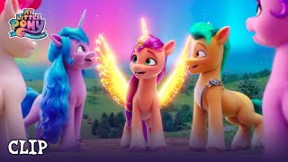 Sunny becomes an Alicorn | My Little Pony: A New Generation [HD]