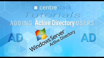 Adding Active Directory AD Users in CentreStack