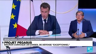 Projet Pegasus : Macron convoque un conseil de défense 