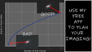 How much exposure time do I need? Use my free SNR app! screenshot 5