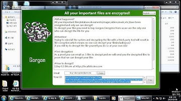 AppCheck Anti-Ransomware : Gorgon Ransomware (.[buy-decryptor@pm.me]) Block Video