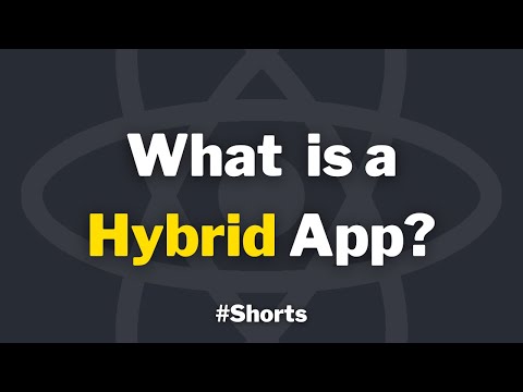 Video: Hva menes med hybrid app?