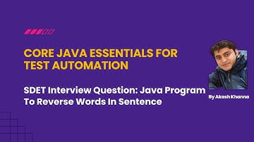 Java Program To Reverse Words In Sentence
