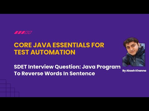 Java Program To Reverse Words In Sentence