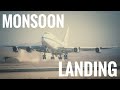 LANDING A BOEING 747 IN A MONSOON! (Microsoft Flight Simulator X)