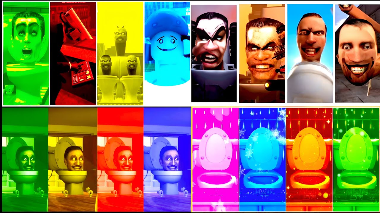 ⚔️ Skibidi Toilet vs Camera Army 2026 Mega War 😱 #54